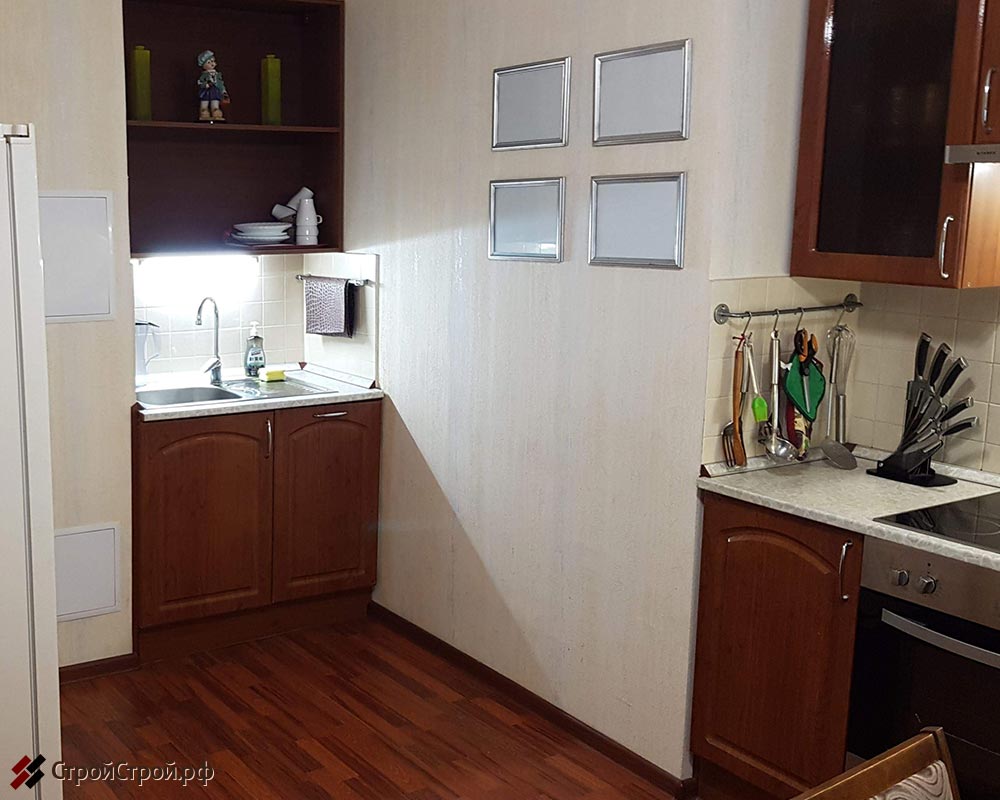 Ламинат на кухне